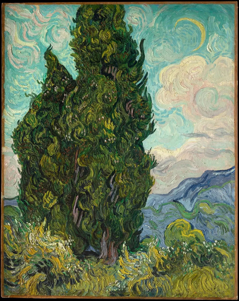 Sypressit - Vincent van Gogh