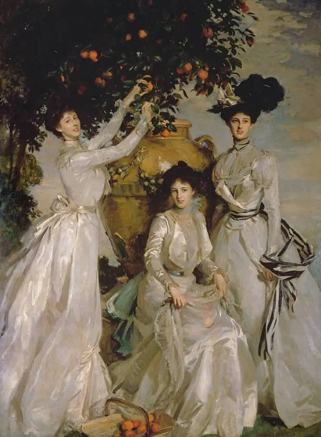 Rouvat Alexandra, Mary ja Theo Acheson - John Singer Sargent