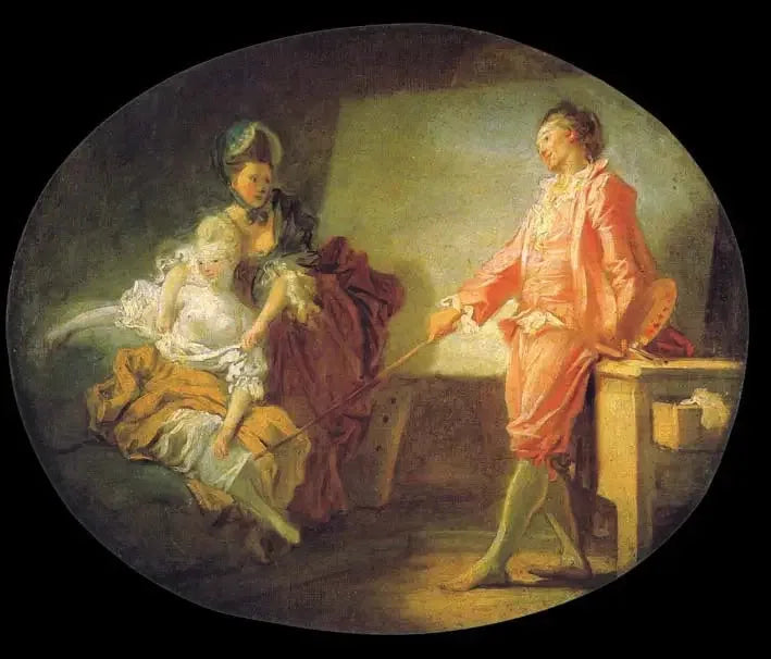 Mallin aloitukset - Jean-Honoré Fragonard