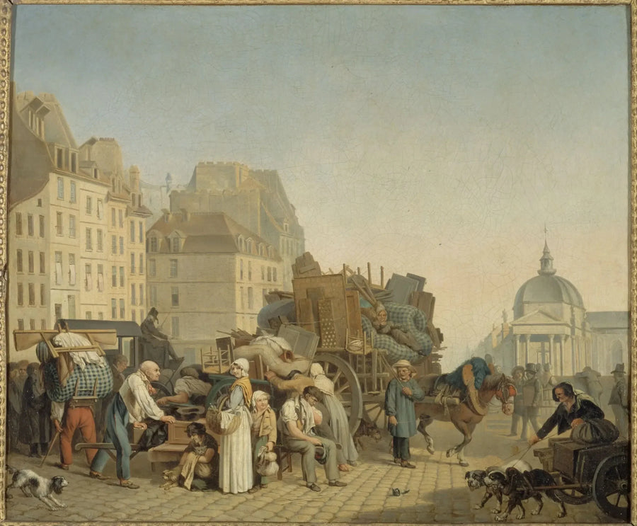 Muuttoja - Louis-Léopold Boilly