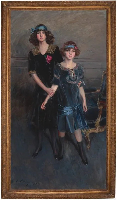 Murielin ja Consuelo Vanderbiltin neidot - Giovanni Boldini