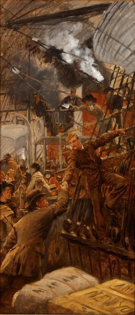 Kaksi ystävää - James Tissot