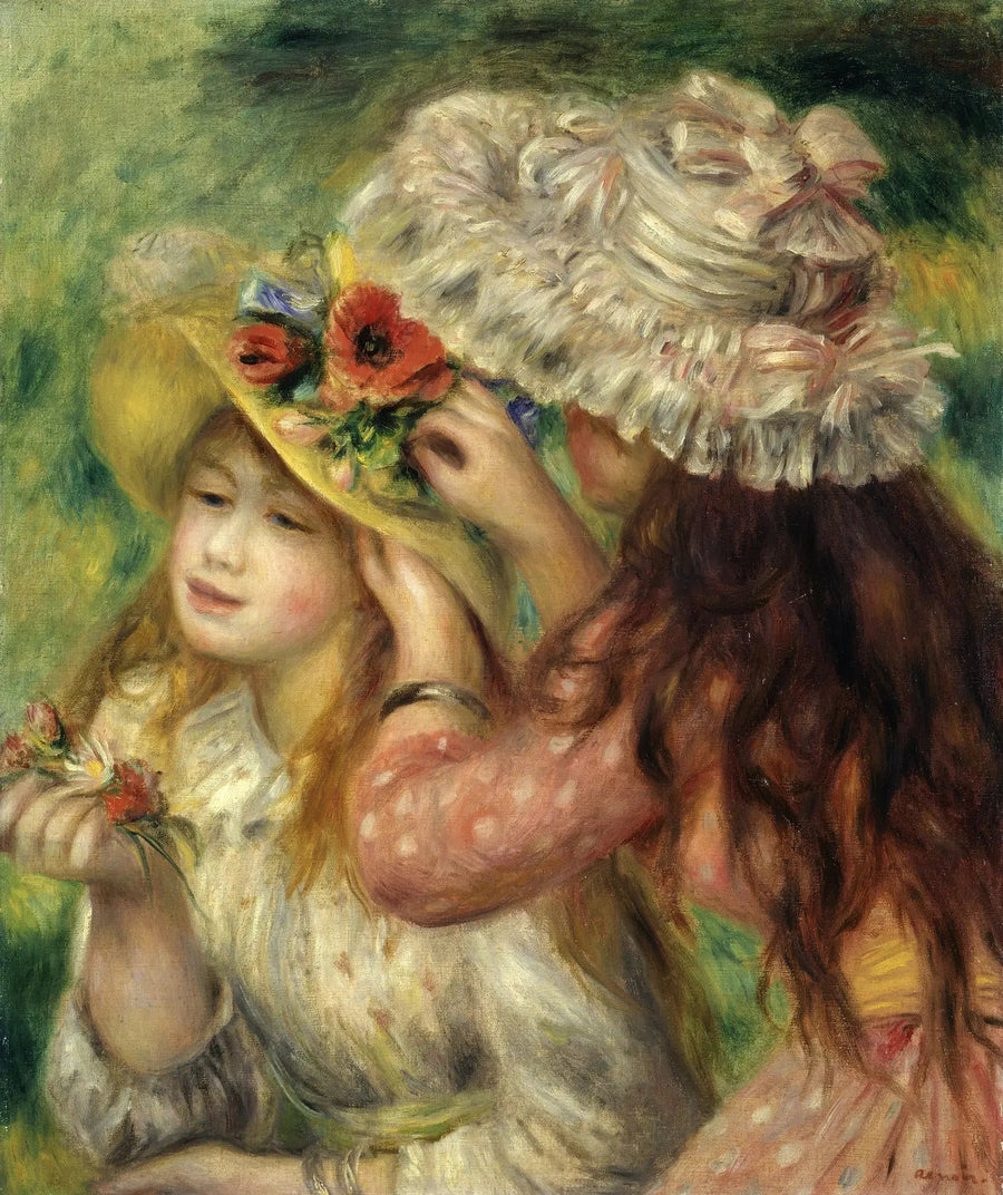 Kaksi tyttöä - Pierre-Auguste Renoir