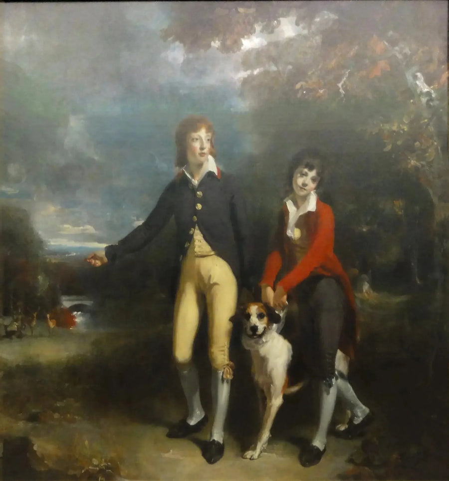Talbotin ensimmäisen kreivin kaksi poikaa - Thomas Lawrence