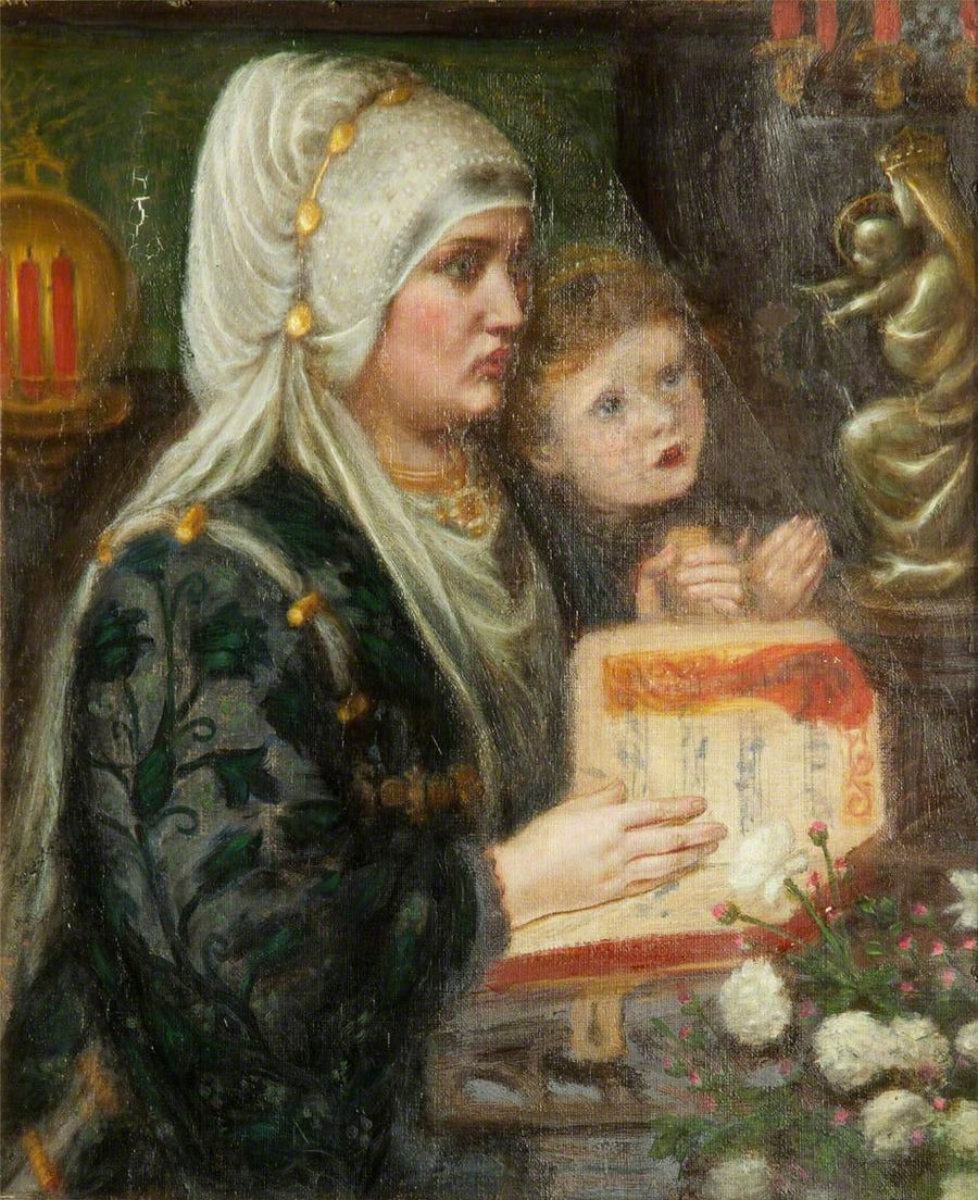 Kaksi äitiä - Dante Gabriel Rossetti