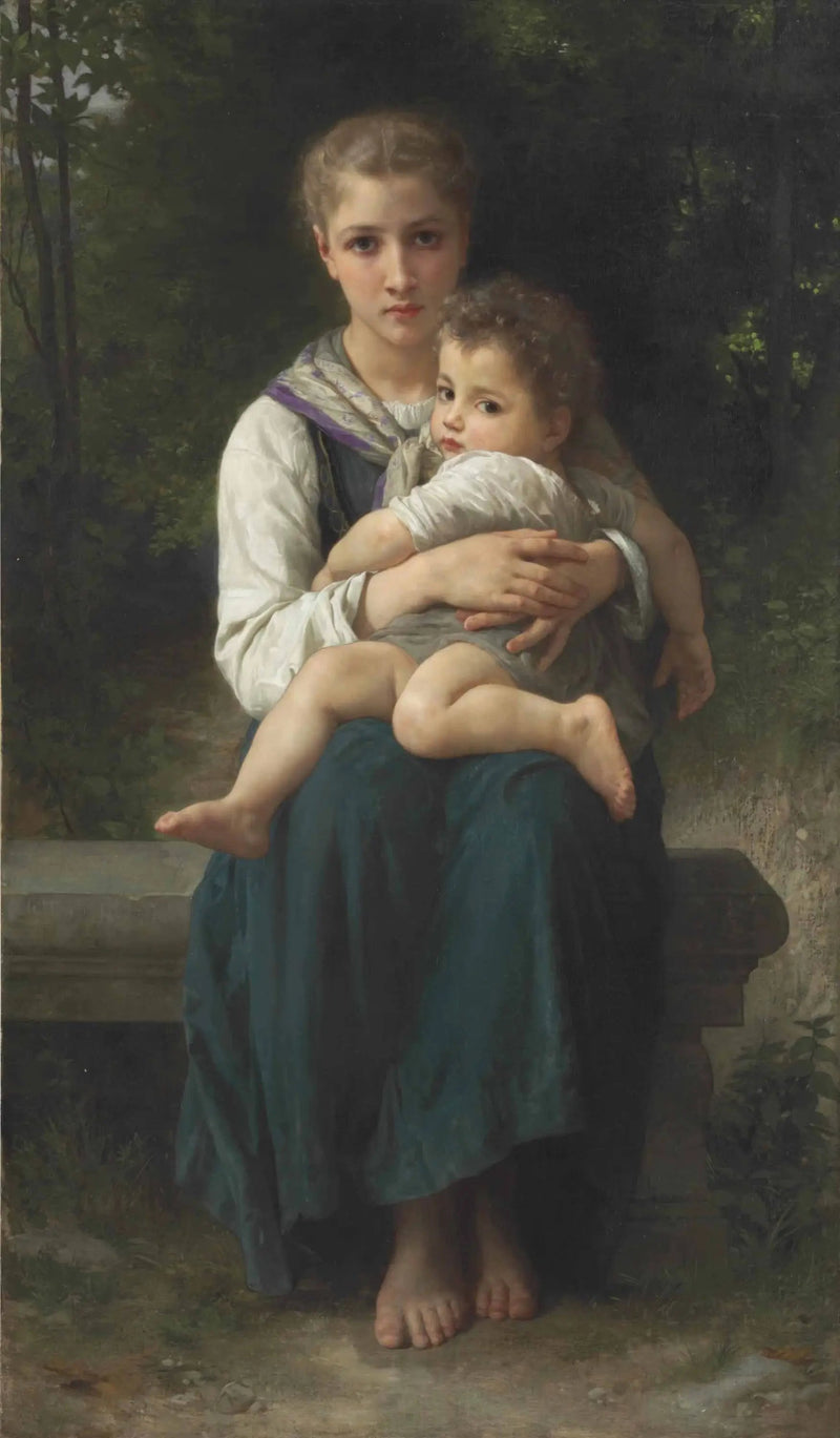 Kaksi sisarta - Bouguereau