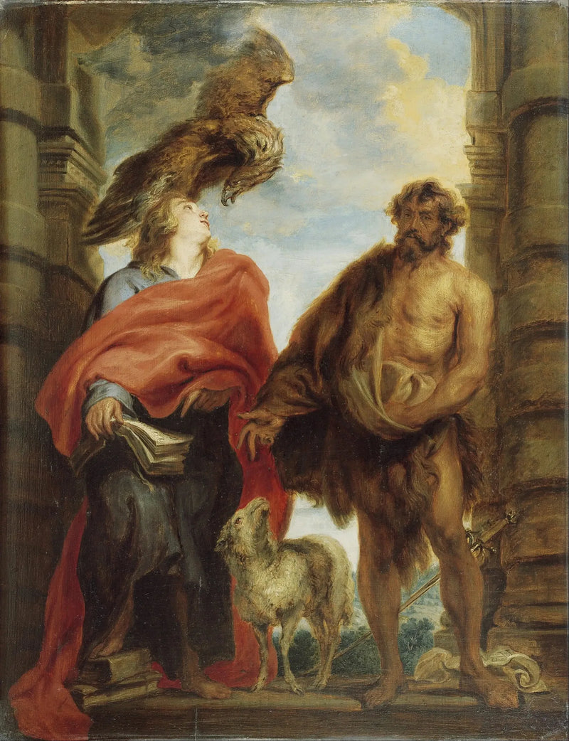 Kaksi pyhää Jeesusta - Antoine van Dyck