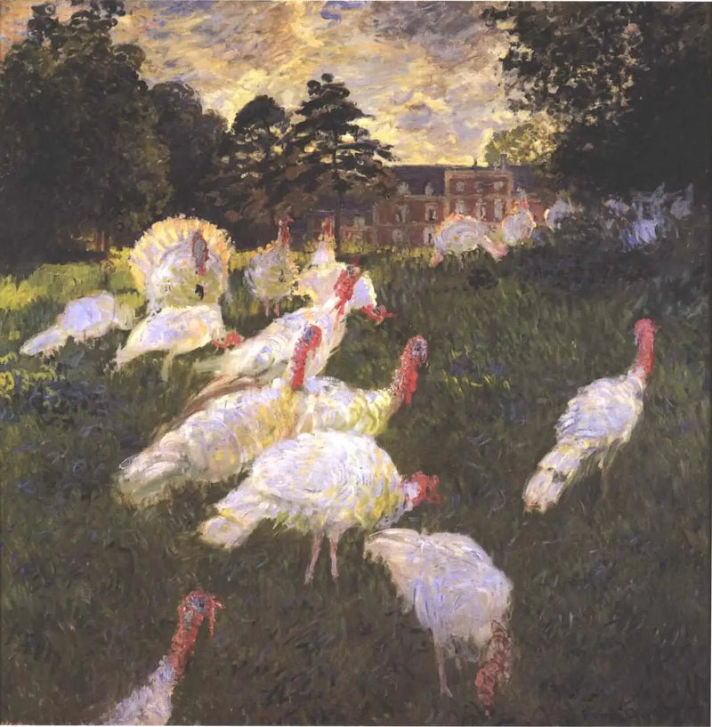 Kalkkunat - Claude Monet