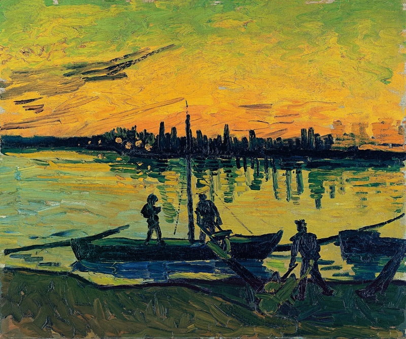 Arlesin satamat - Vincent van Gogh