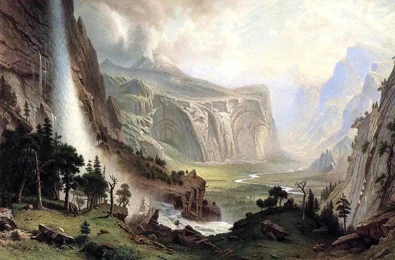 Yosetin kupolit - Albert Bierstadt