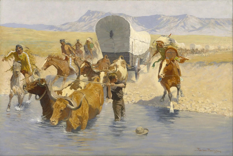 Muuttajat - Frederic Remington