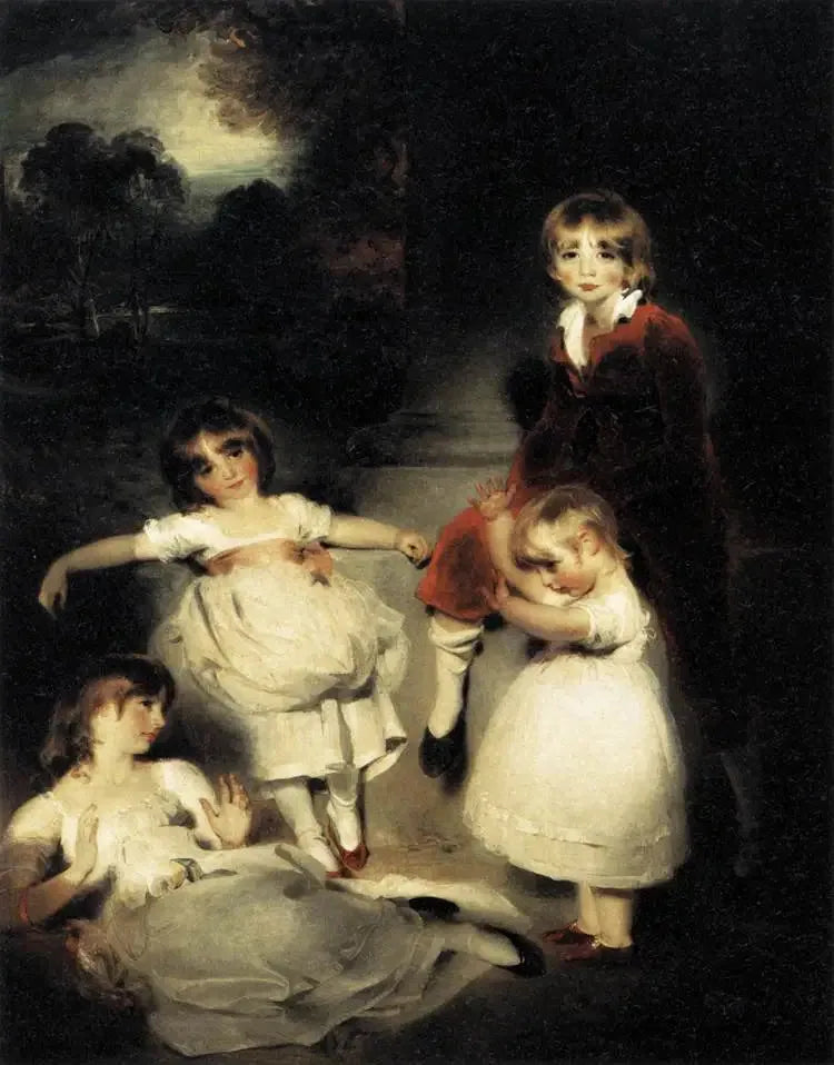 Ascoyghe'n lasten Boucherett - Thomas Lawrence