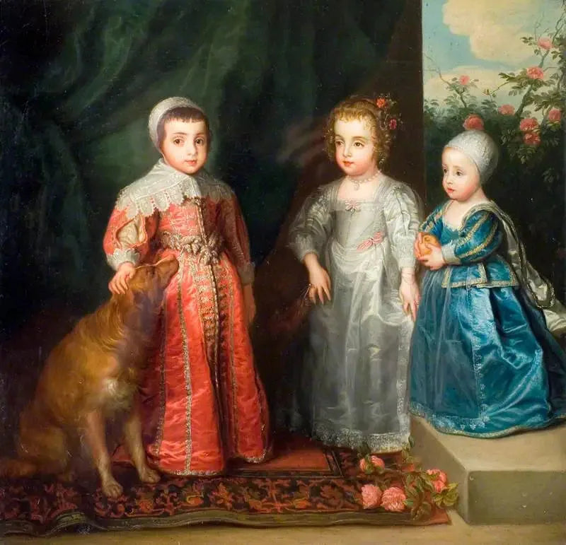 Kaarle I:n lapset - Antoine van Dyck
