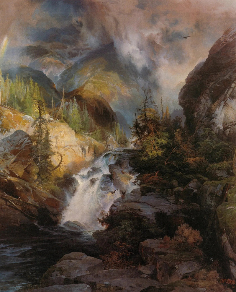 Vuoren lasten - Thomas Moran