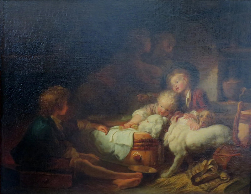 Maanviljelijän lasten - Jean-Honoré Fragonard