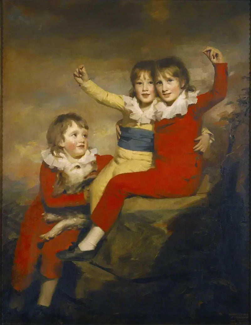 Macdonaldin lasten - Henry Raeburn