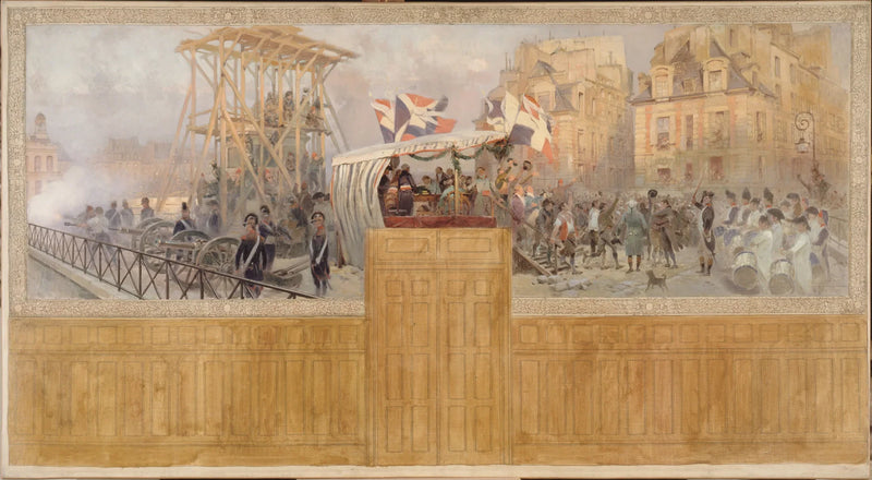 Vapaaehtoiset rekrytoinnit vuonna 1792 - Édouard Detaille