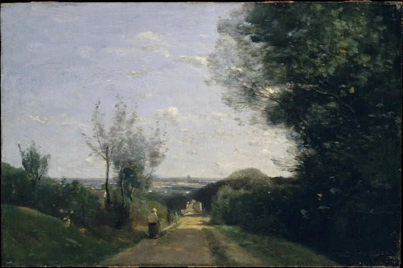 Pariisin ympäristöt - Jean-Baptiste Camille Corot