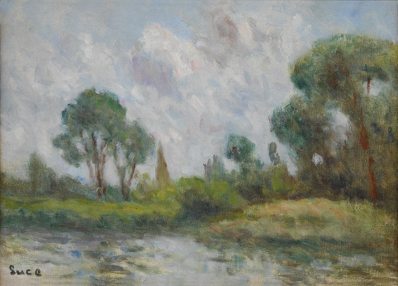 Saint-Ayn ympäristö - Maximilien Luce