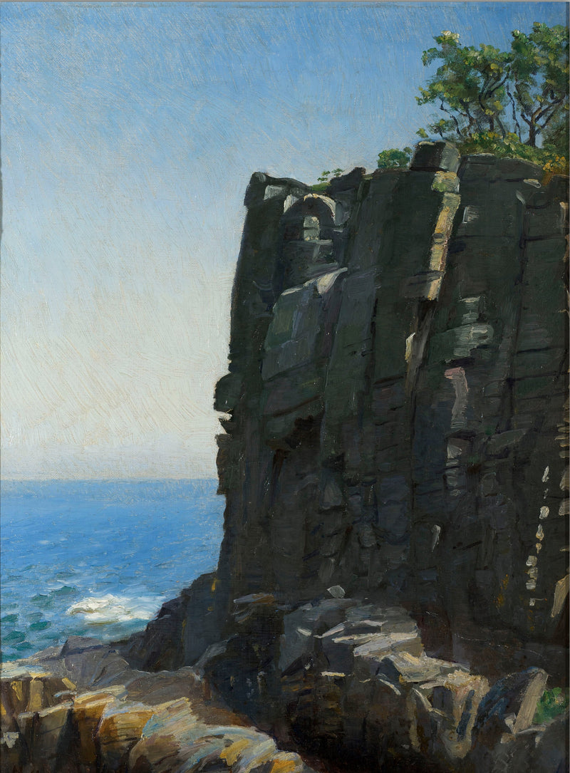 R:n pyhäkön kalliot - Michael Peter Ancher