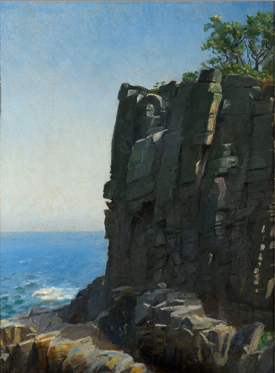 R:n pyhäkön kalliot - Michael Peter Ancher