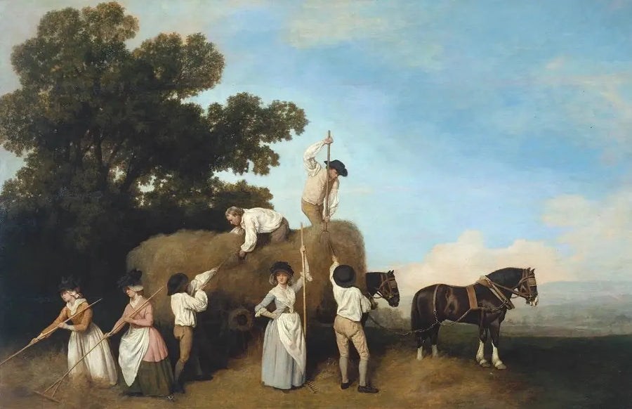 Les Faneurs - George Stubbs