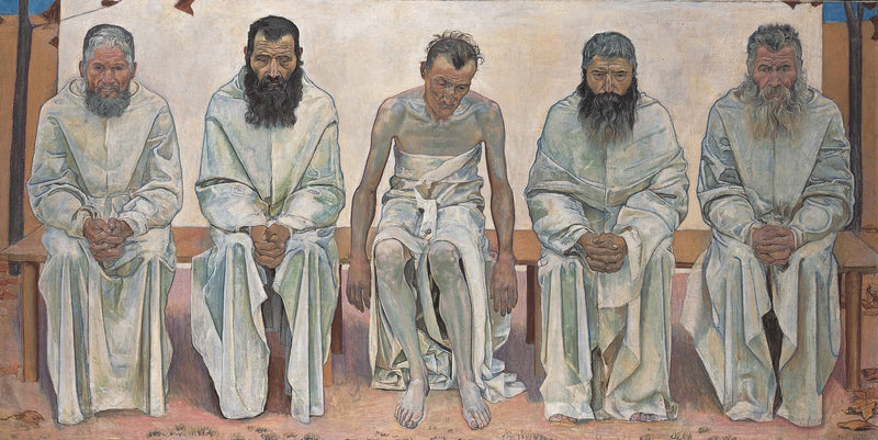 Elämän väsyneet - Ferdinand Hodler
