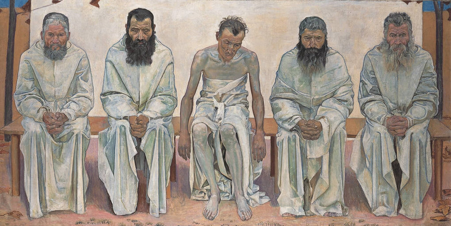 Elämän väsyneet - Ferdinand Hodler