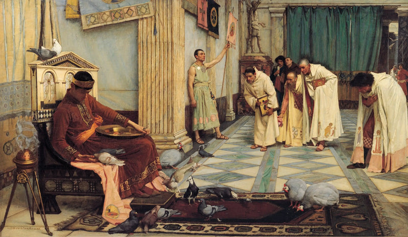 Keisari Honoriuksen suosikit - John William Waterhouse
