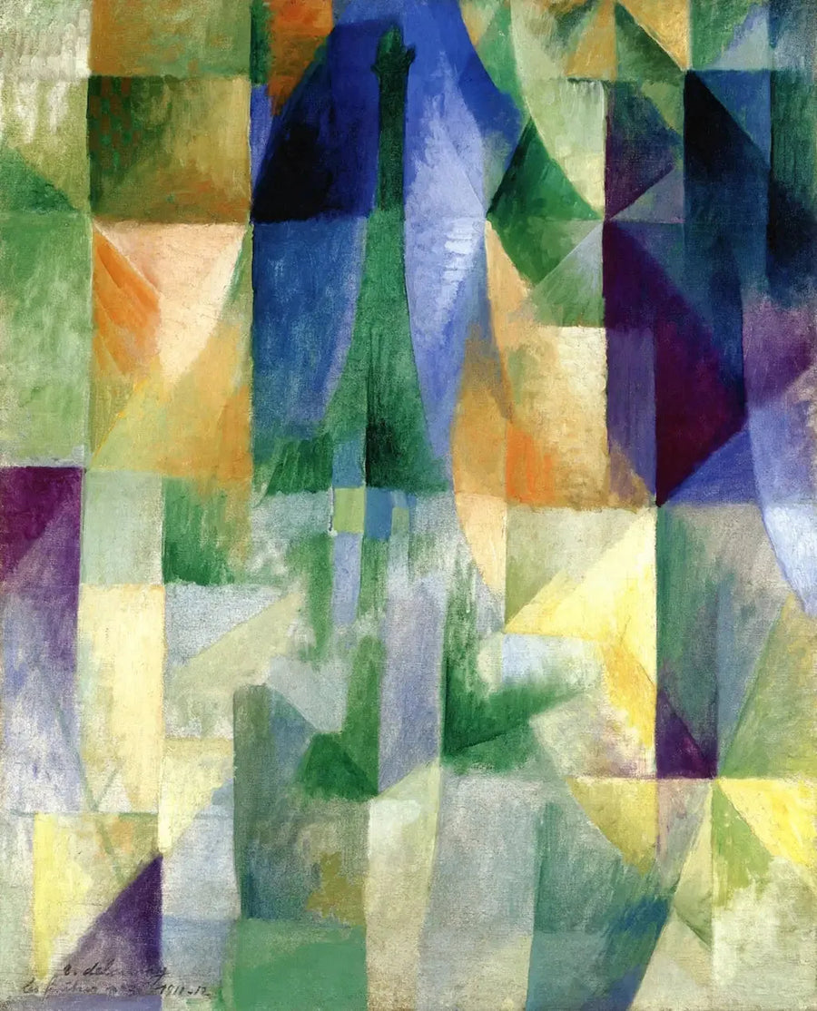Ikkunat kaupunkiin nro 3 - Robert Delaunay