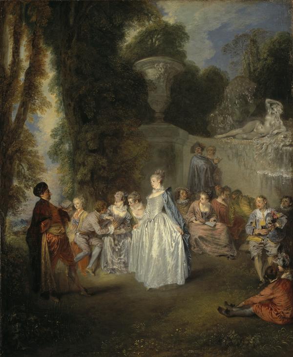 Venetsian juhlapyhät - Antoine Watteau