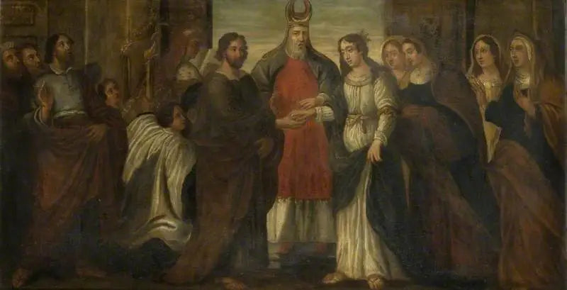 Marian ja Joosefin kihlajaiset - Peter Paul Rubens