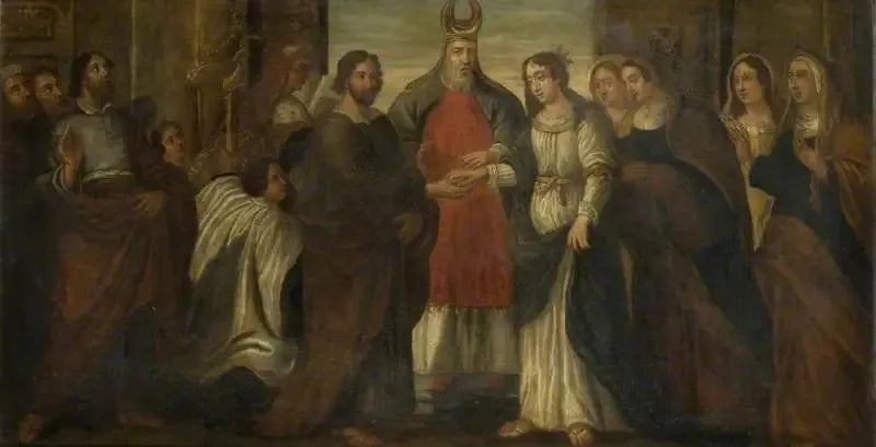 Marian ja Joosefin kihlajaiset - Peter Paul Rubens