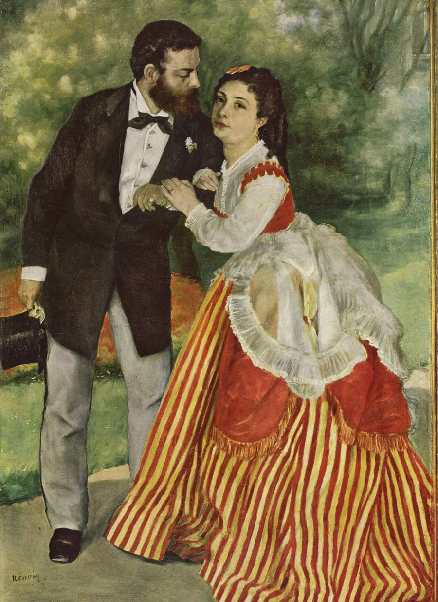Morsiamet - Perhe Sisley - Pierre-Auguste Renoir