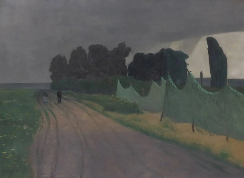 Verkonpätkät, Honfleur - Félix Vallotton