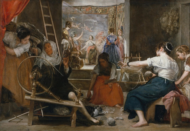 Les Fileuses - Diego Velázquez