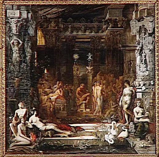 Thespiuksen Tytöt - Gustave Moreau