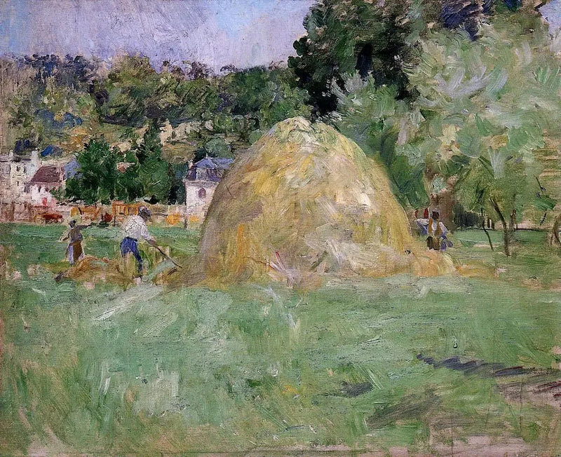Heinät Bougivalissa - Berthe Morisot