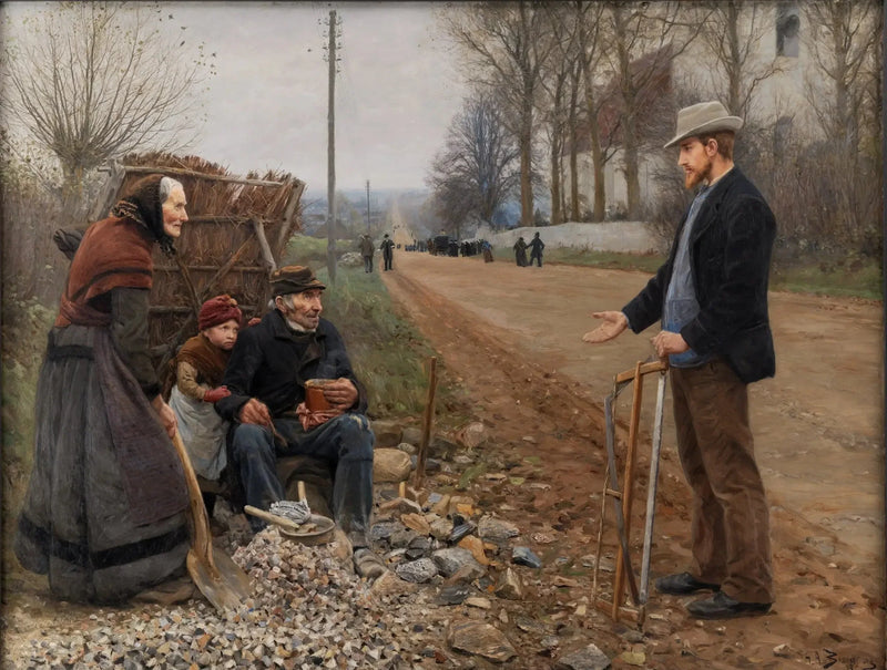 Ihmiset tien varrella - H. A. Brendekilde