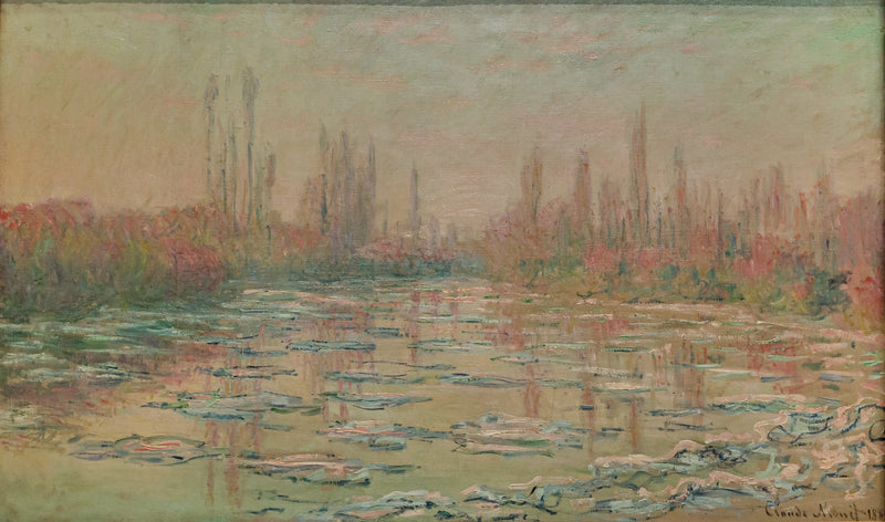 W567 Ice Cubes - Claude Monet