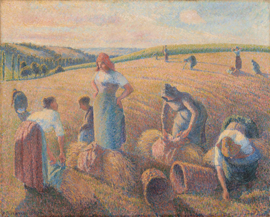 Korjaajat - Camille Pissarro