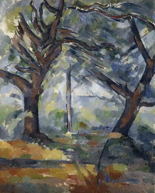 Suuret puut - Paul Cézanne