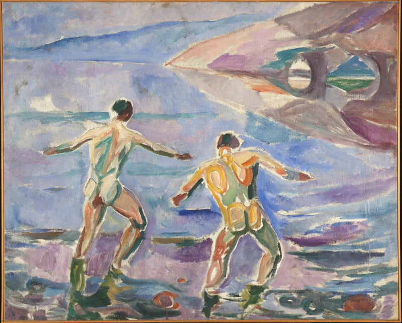 Miehet uivat - Edvard Munch