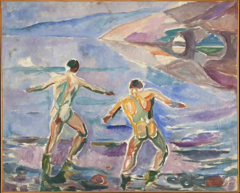 Miehet uivat - Edvard Munch