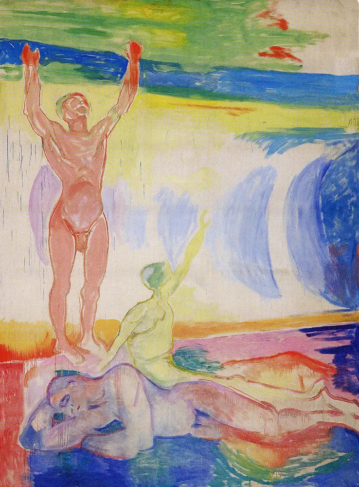 Miehet heräävät - Edvard Munch