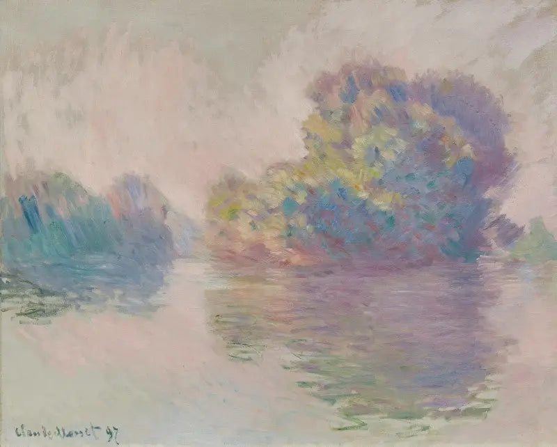 Les Ilots à Port-Villez - Claude Monet