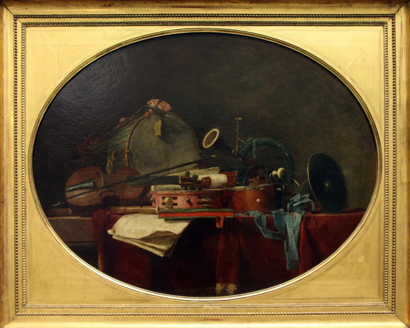 Siviilimusiikkivälineet - Jean Siméon Chardin