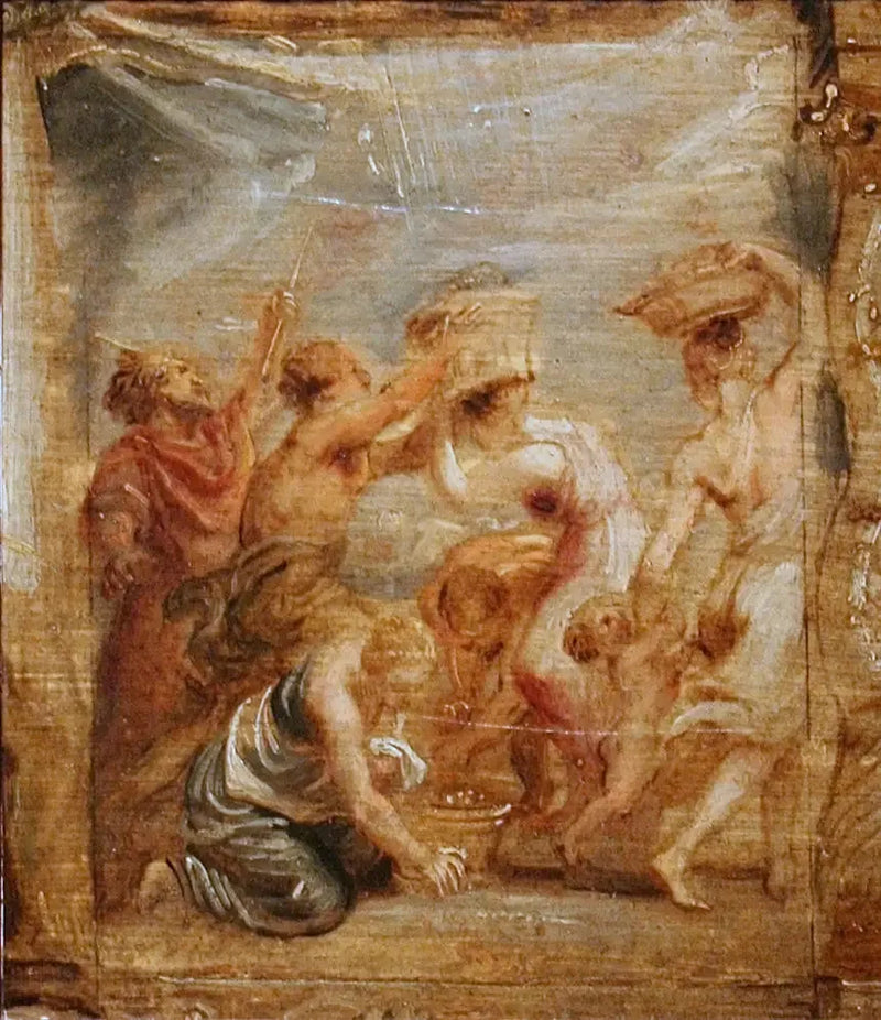 Israelilaiset keräämässä mannaa - Peter Paul Rubens