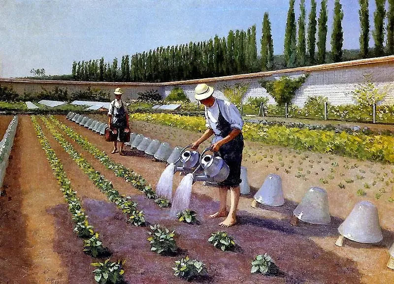 Puutarhurit - Gustave Caillebotte