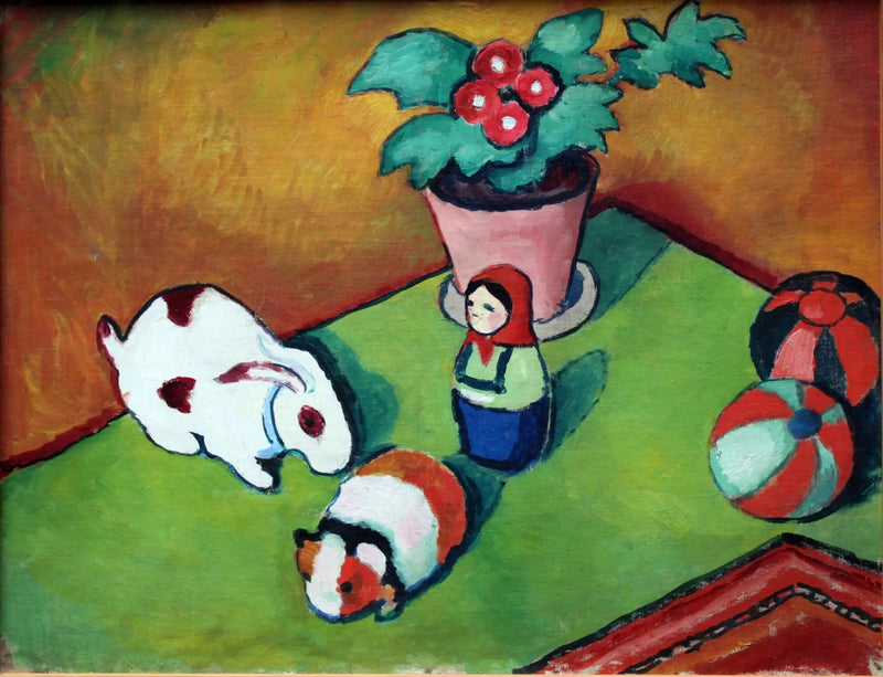 Pienen Walterin lelut - August Macke